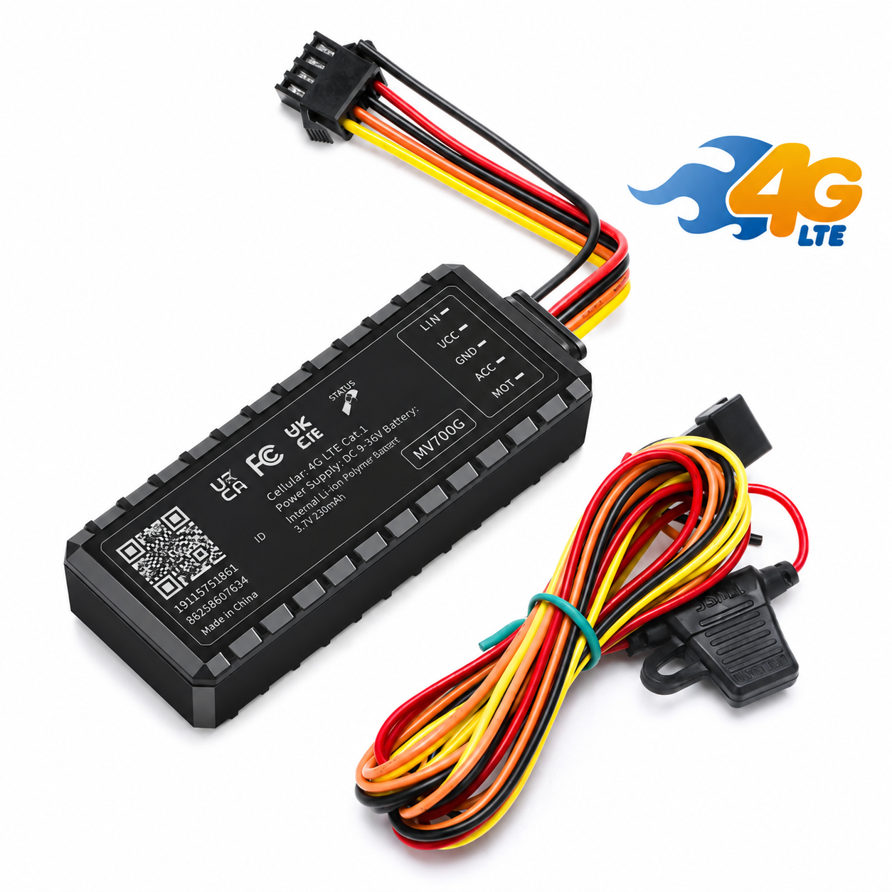 Kendaall 4G LTE GPS tracking device range